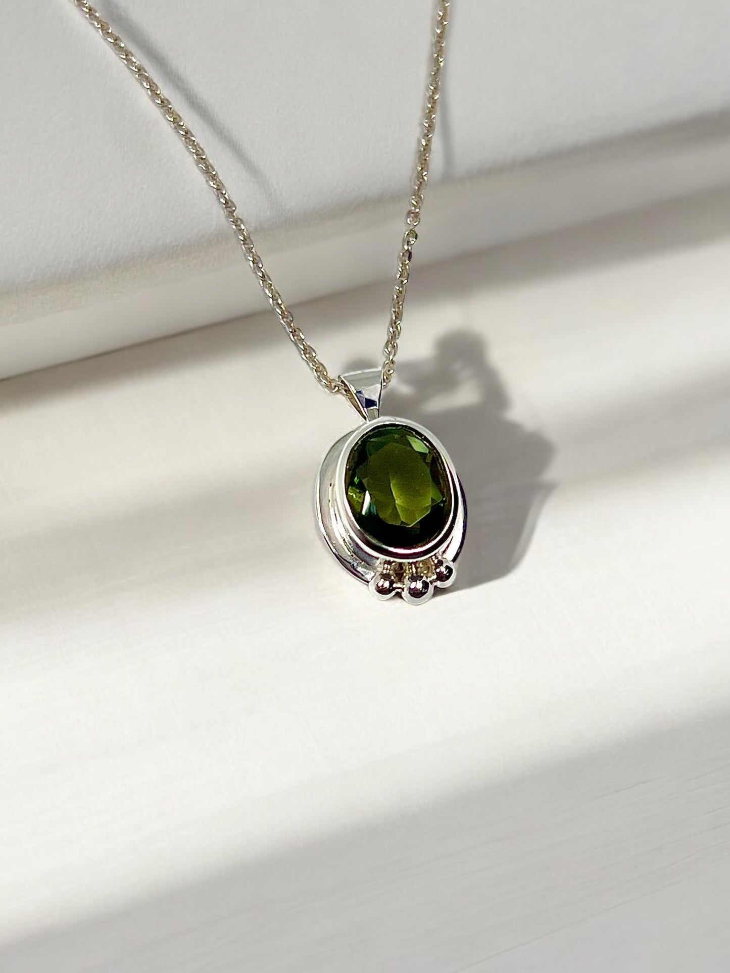 Moldavite Pendant