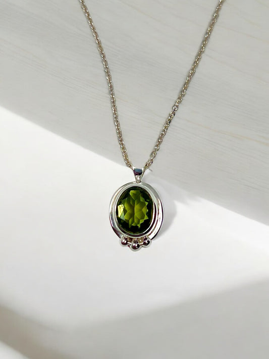 Moldavite Pendant